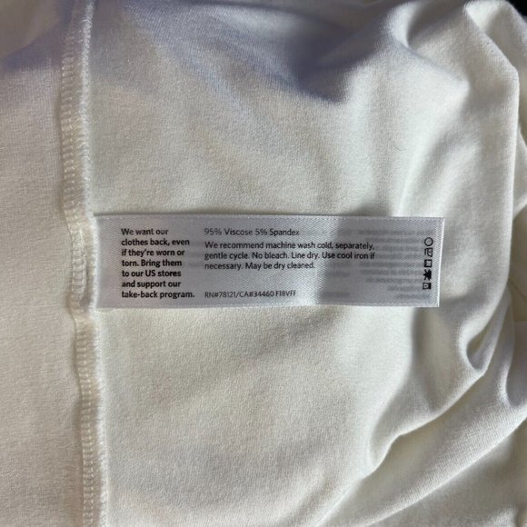 Eileen Fisher Viscose Tunic Top Women PM Short Sleeve Scoop Neck Swing Shirt - Picture 10 of 10